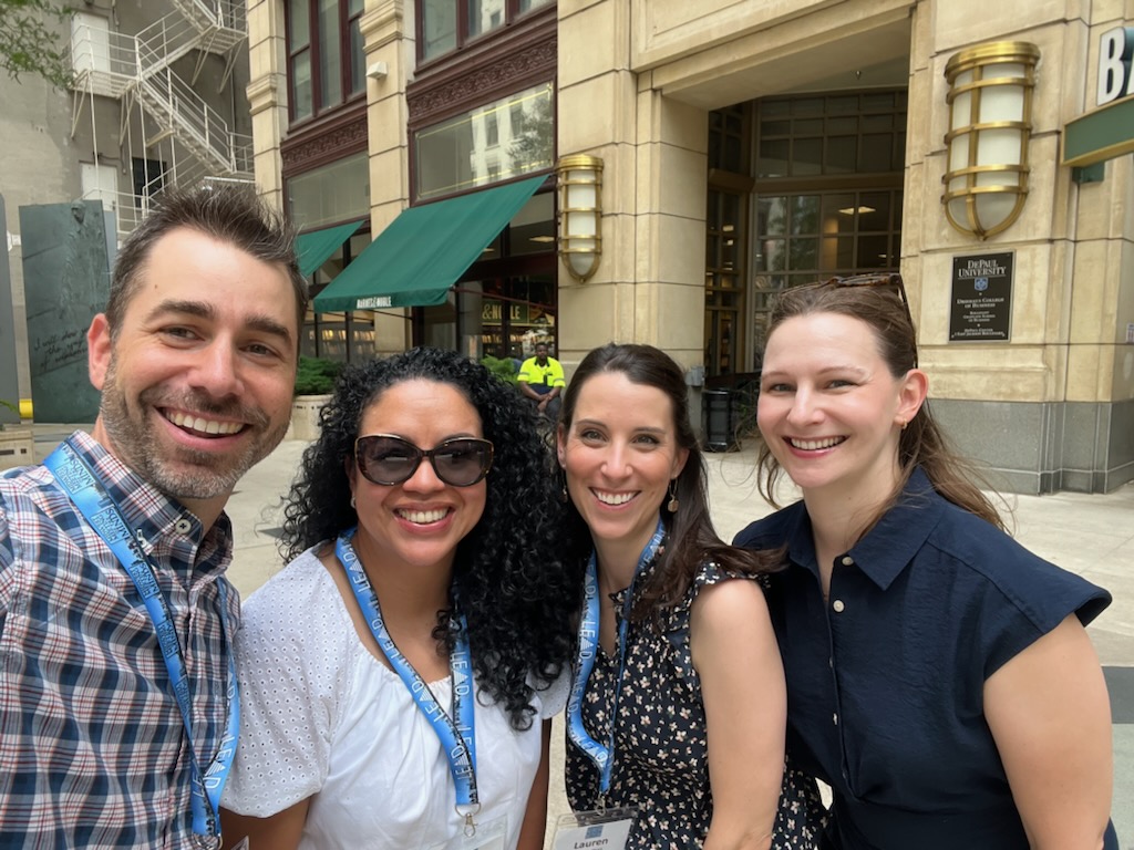 Matt, Vicky, Lauren and Chelsea