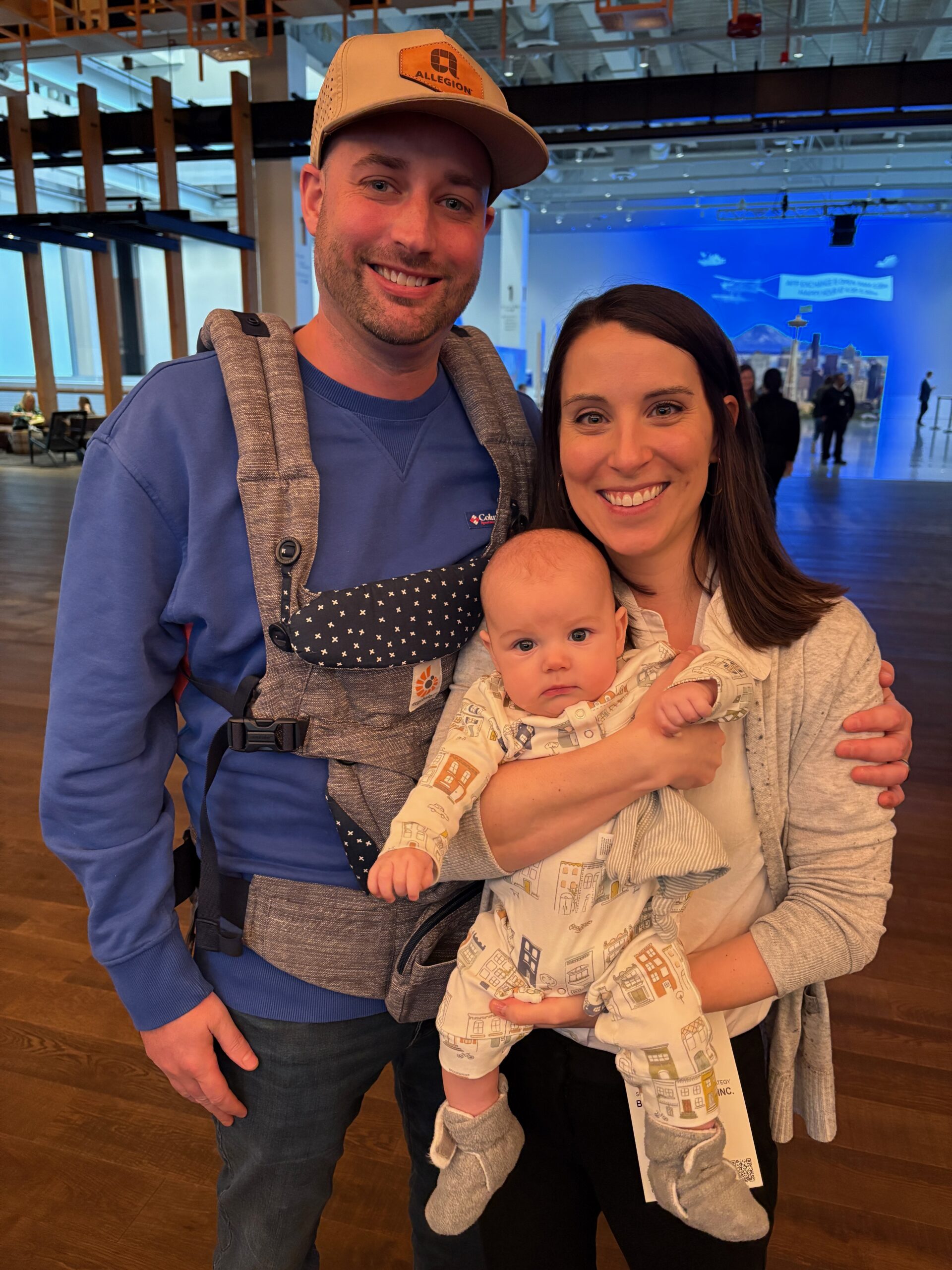 Lauren, John and Liam at AFP Icons